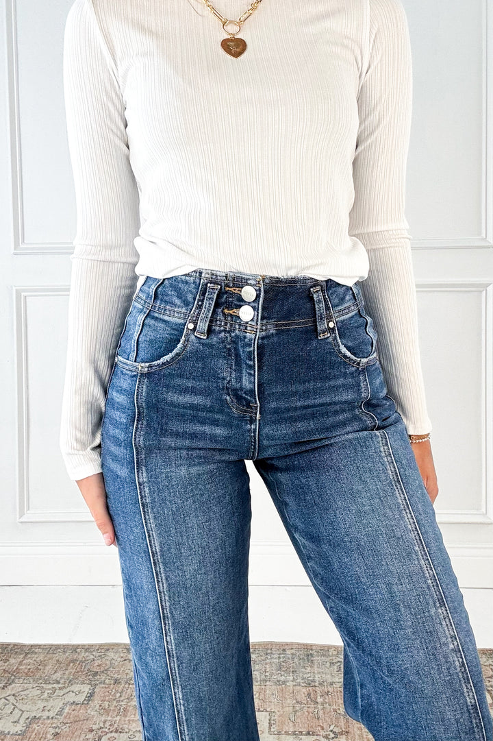 Avery High Rise Straight Leg | Kut from the Kloth