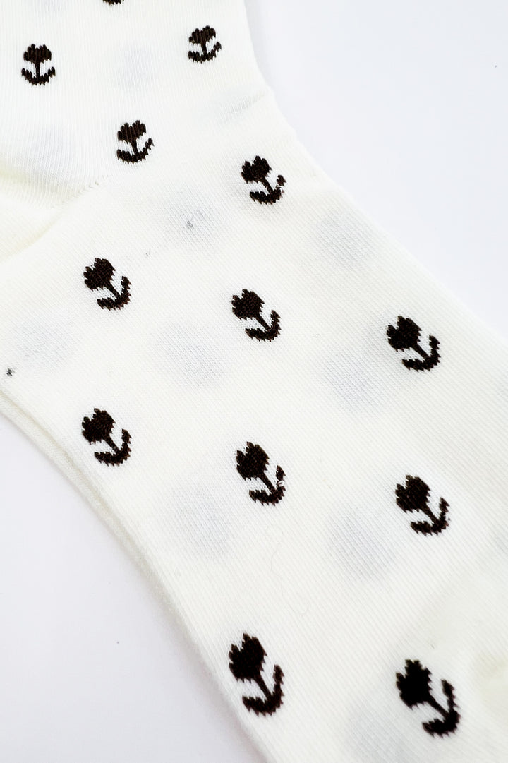 Floral Cotton Socks