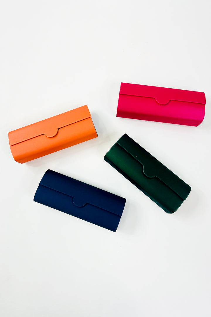 Magnetic Vegan Leather Glasses Case