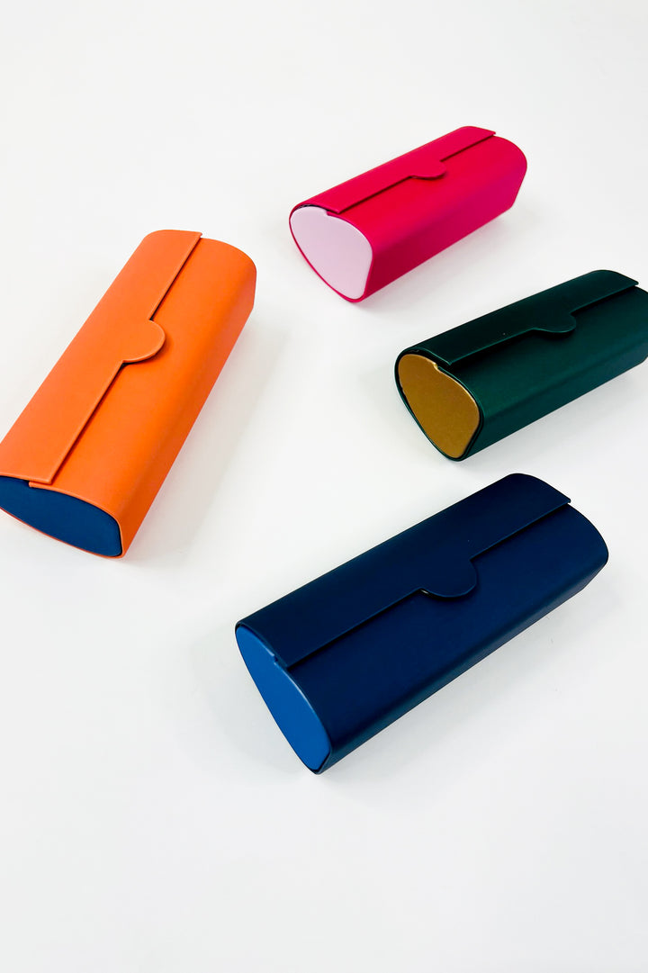 Magnetic Vegan Leather Glasses Case