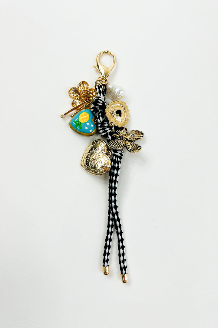 Hear, Bow & Butterfly Bag charm