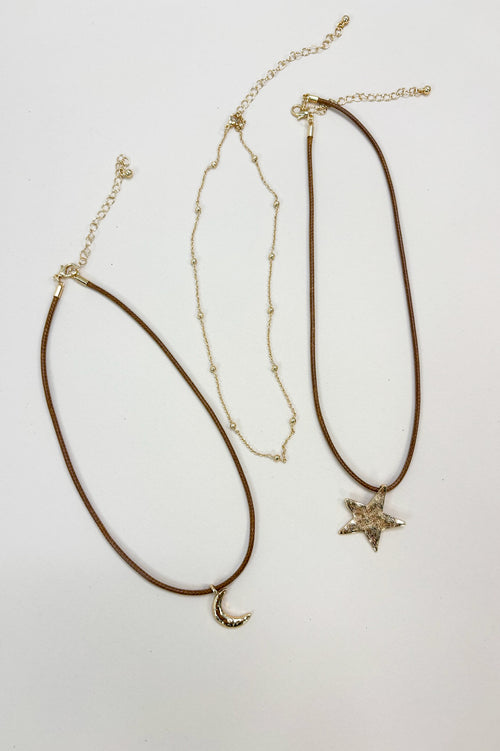 Multi Layered Star Necklace