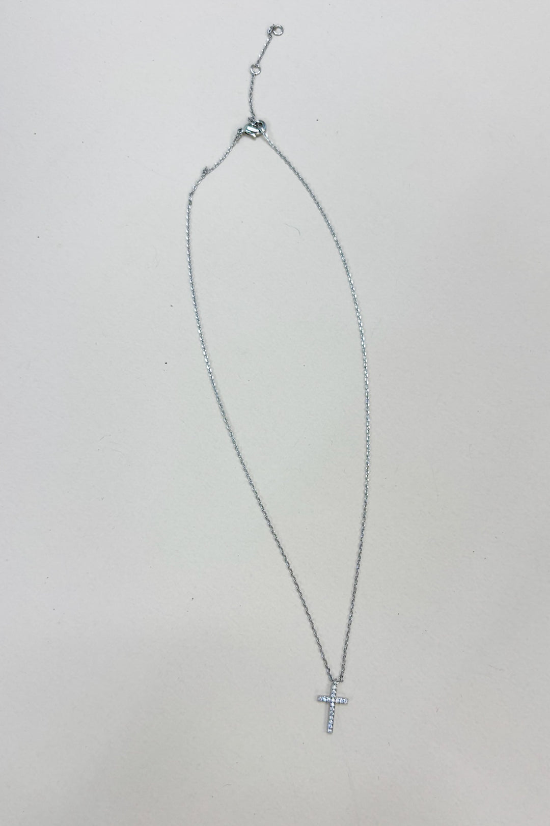 CZ Cross Necklace