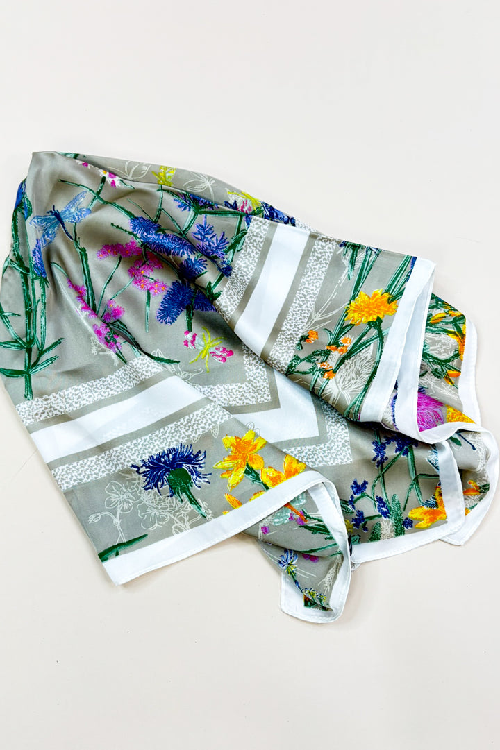 Dreamy Dragonfly Silk Scarf