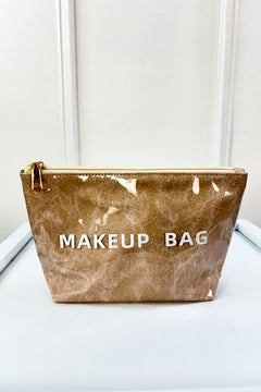 High-Shine Portable Makeup Bag