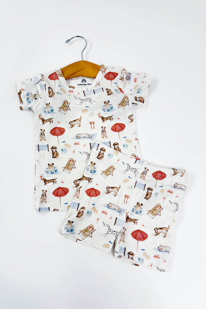 Beach Pawty 2 Piece Bamboo Pajamas