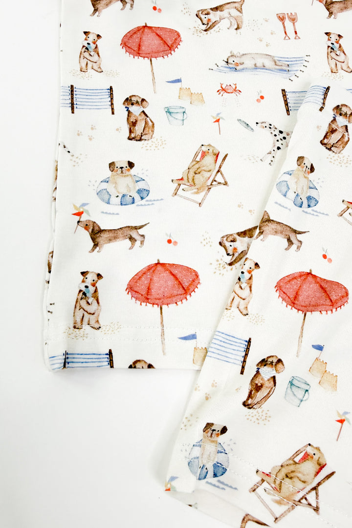 Beach Pawty 2 Piece Bamboo Pajamas