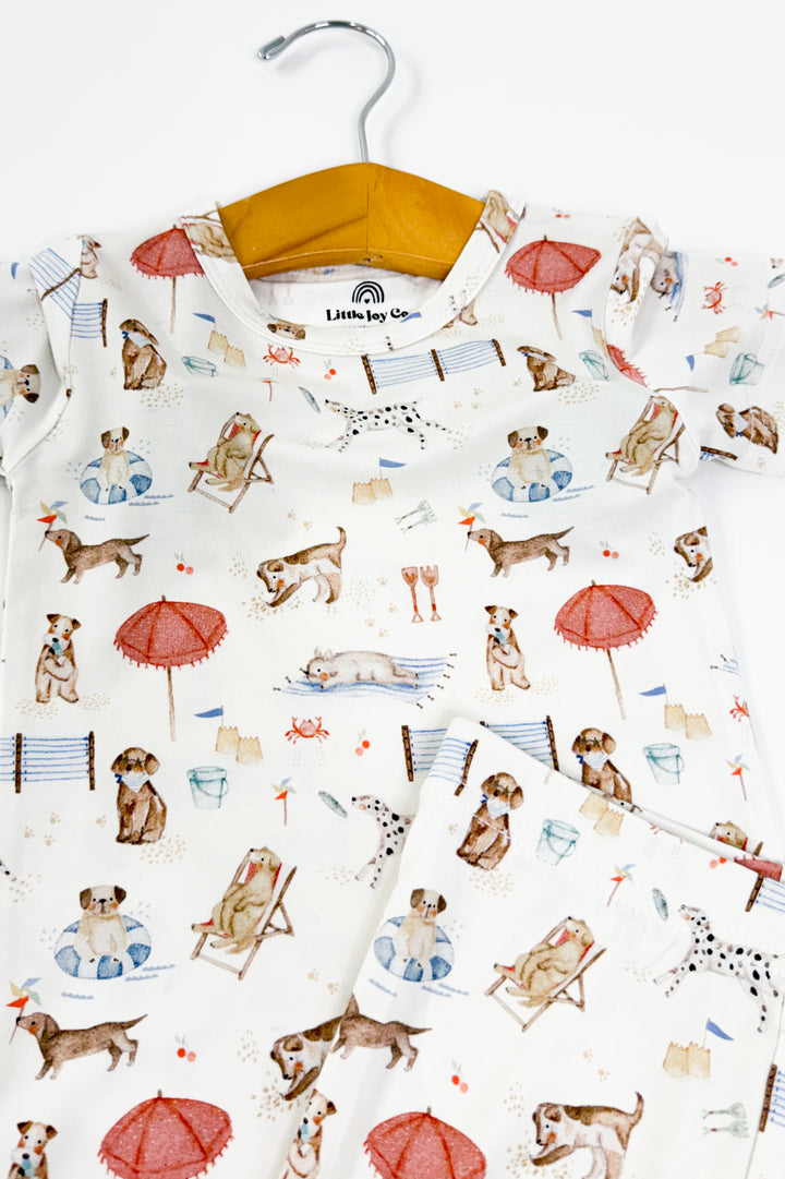 Beach Pawty 2 Piece Bamboo Pajamas