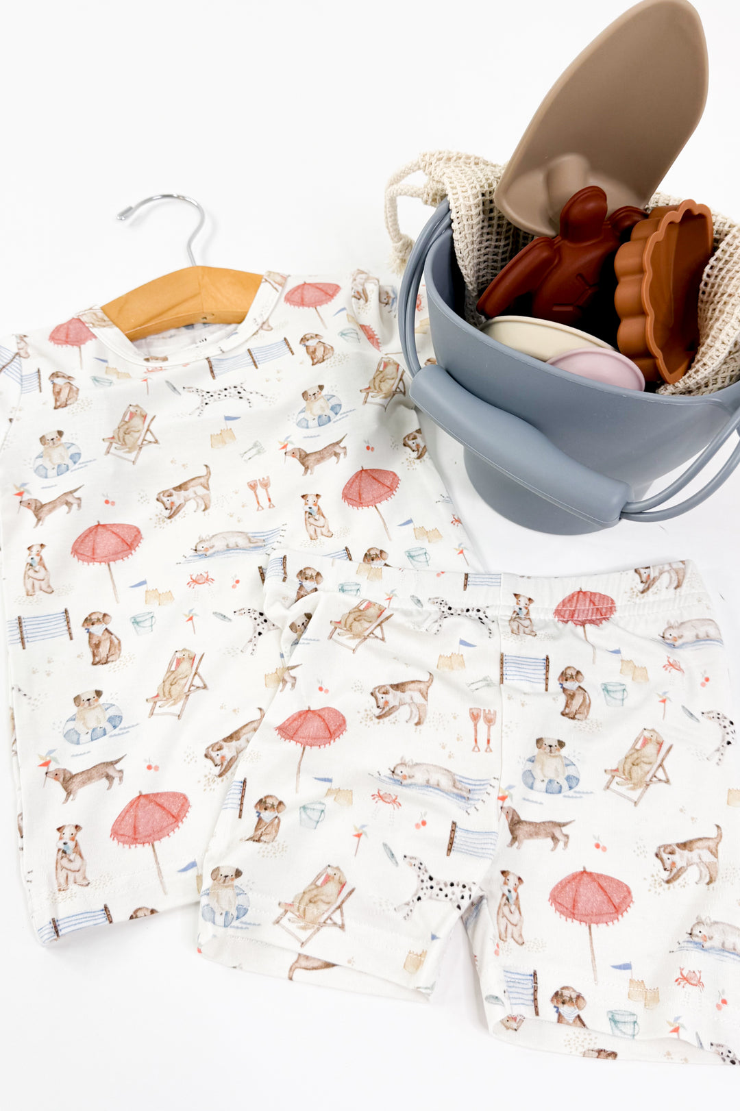 Beach Pawty 2 Piece Bamboo Pajamas