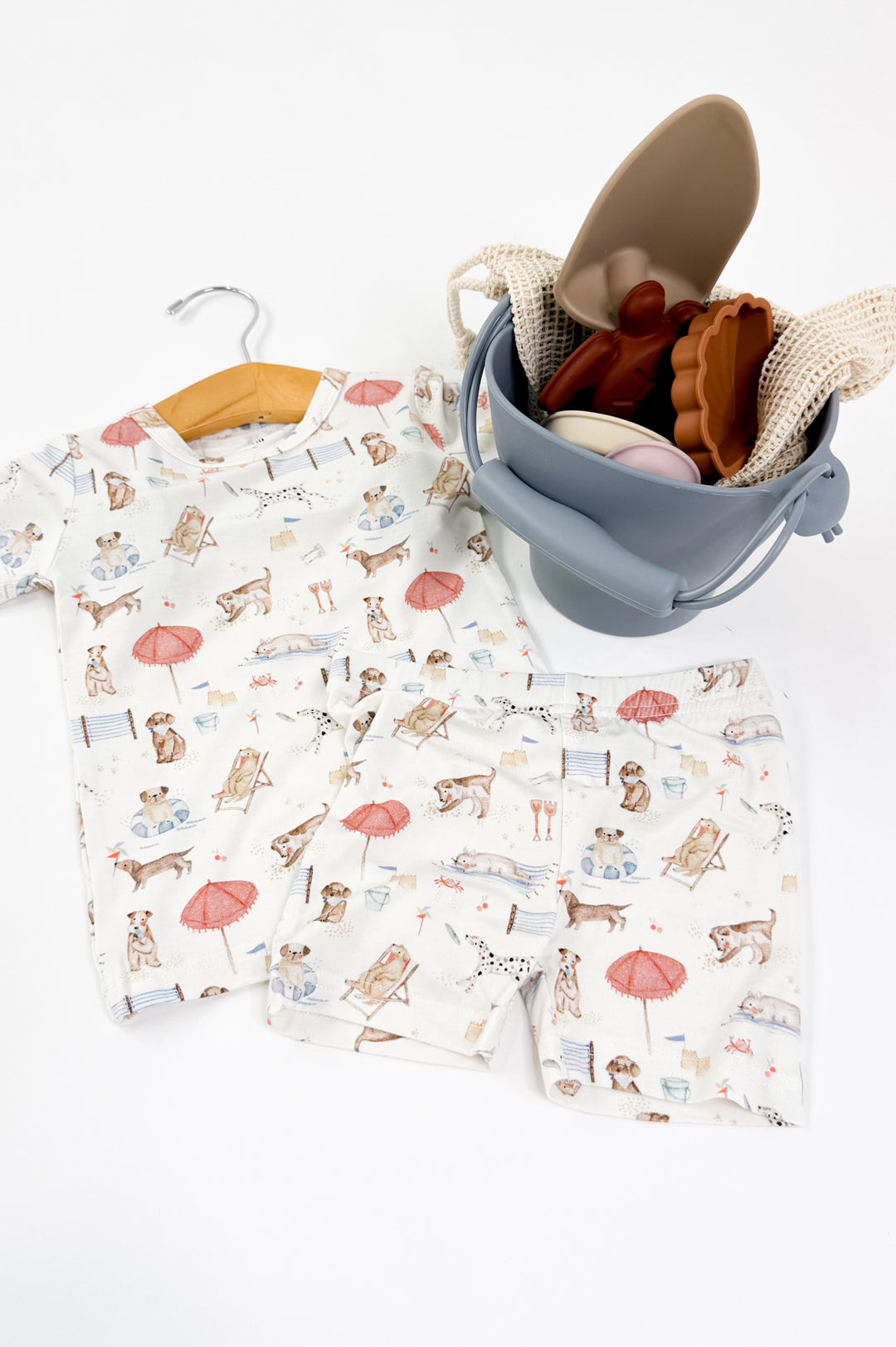 Beach Pawty 2 Piece Bamboo Pajamas