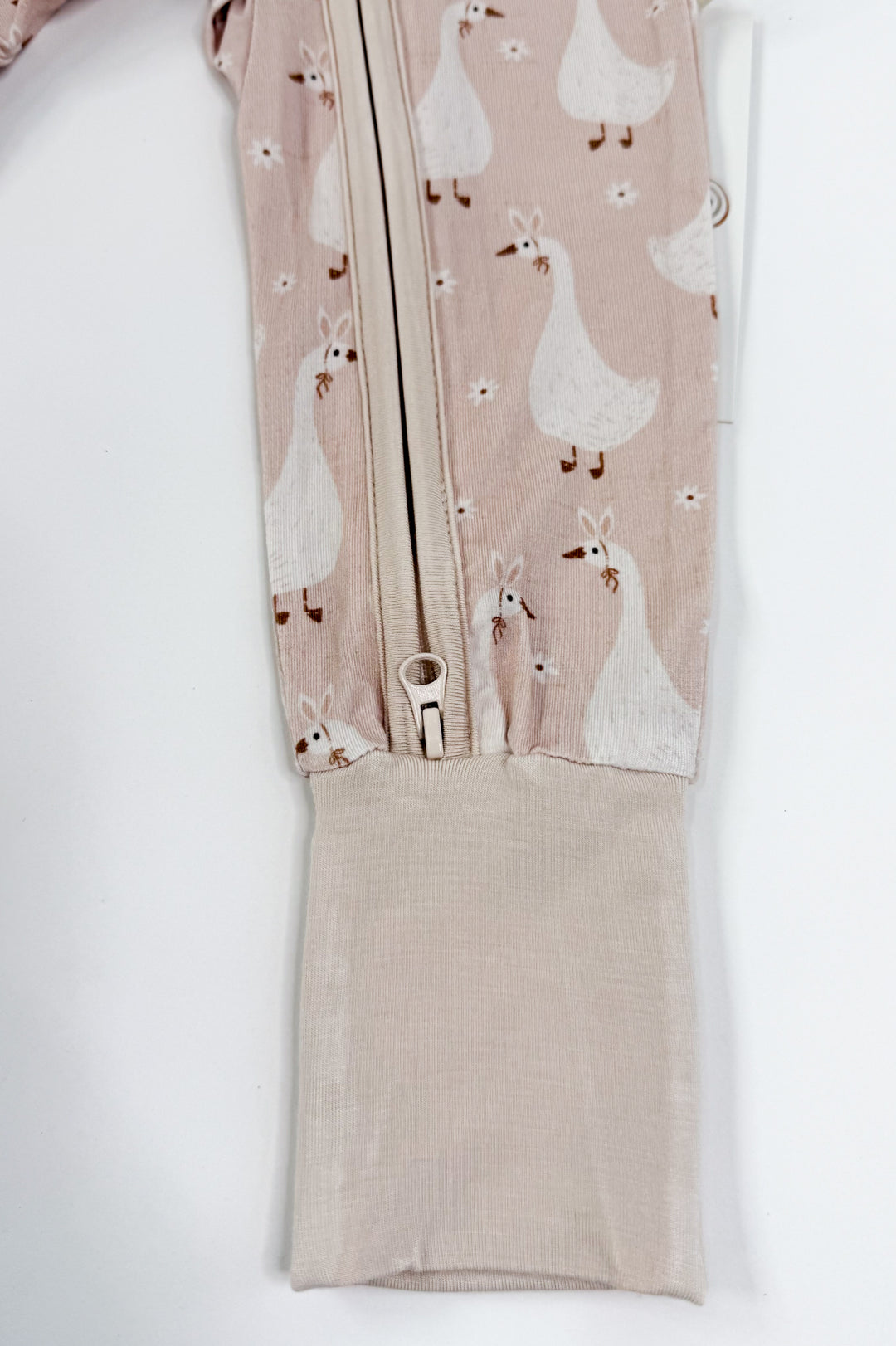 Silly Goose on the Loose Bamboo Zippy Romper
