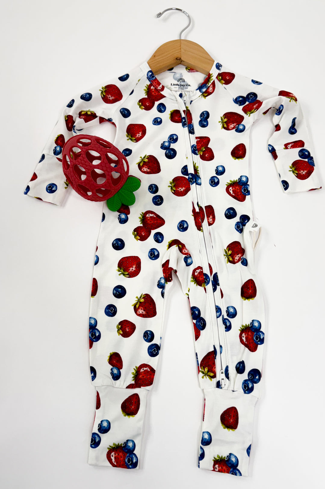 Berry Sweet Bamboo Zippy Romper