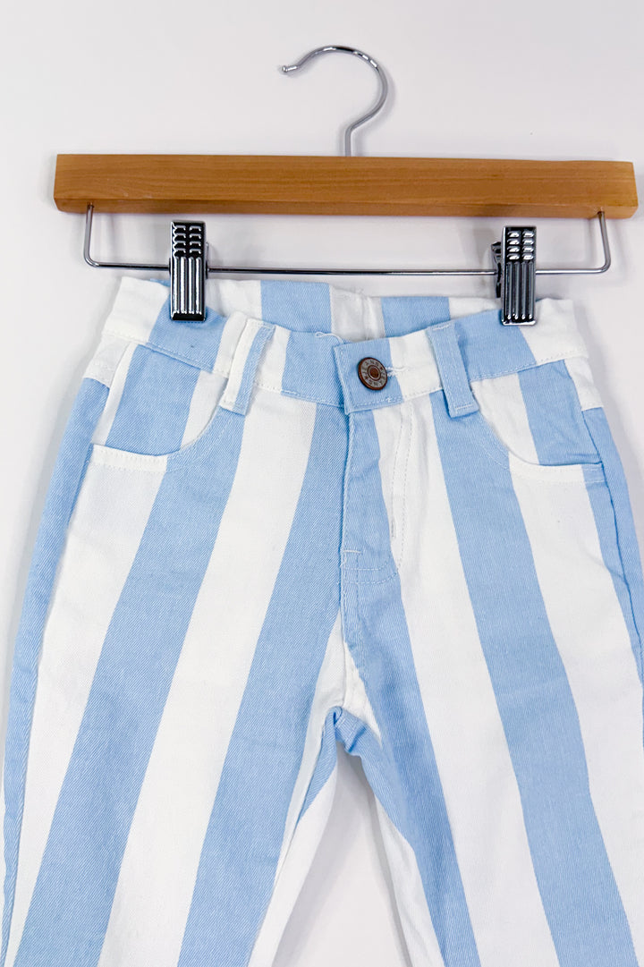 Girls Stripe Summer Flares