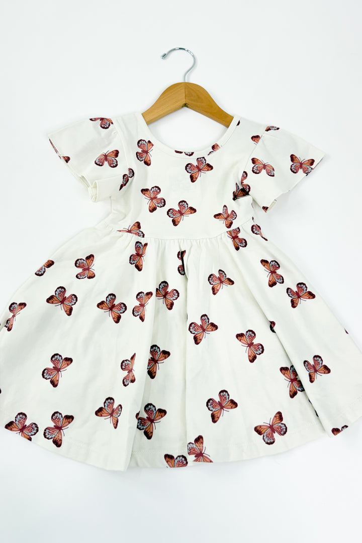 Butterfly Girl's Twirl Dress