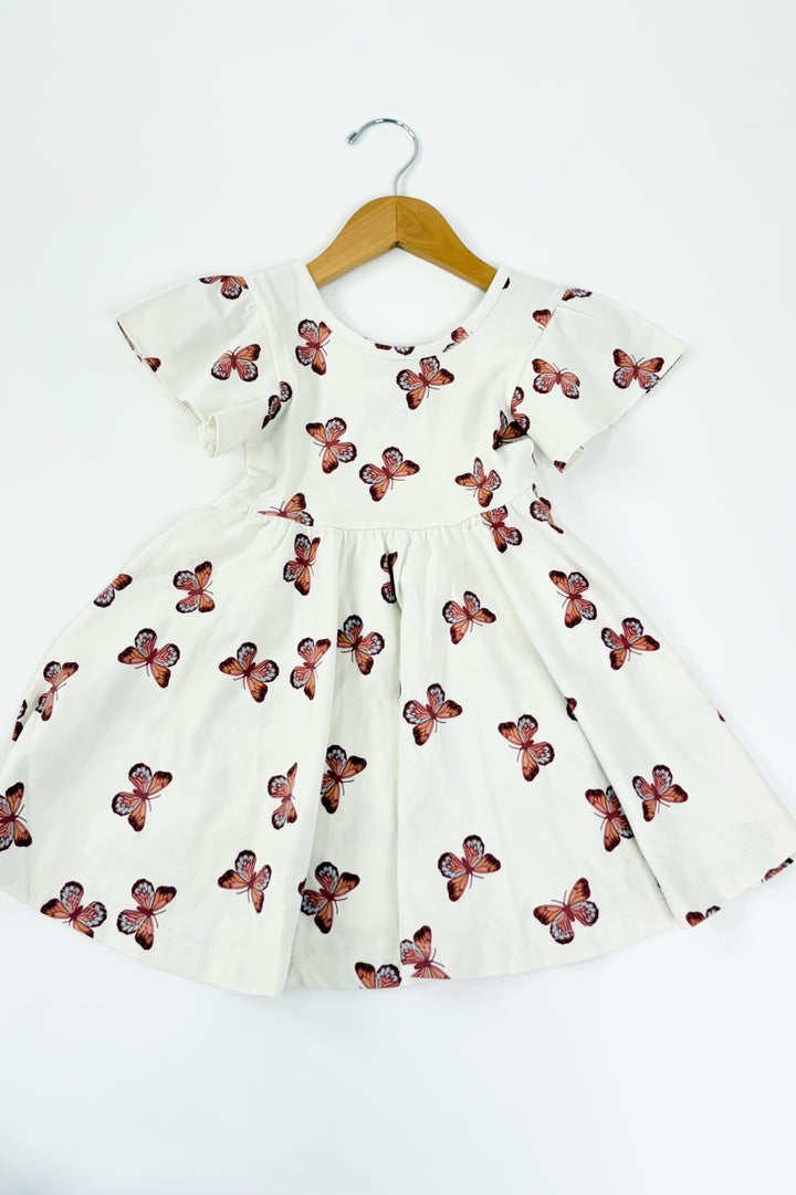 Butterfly Girl's Twirl Dress