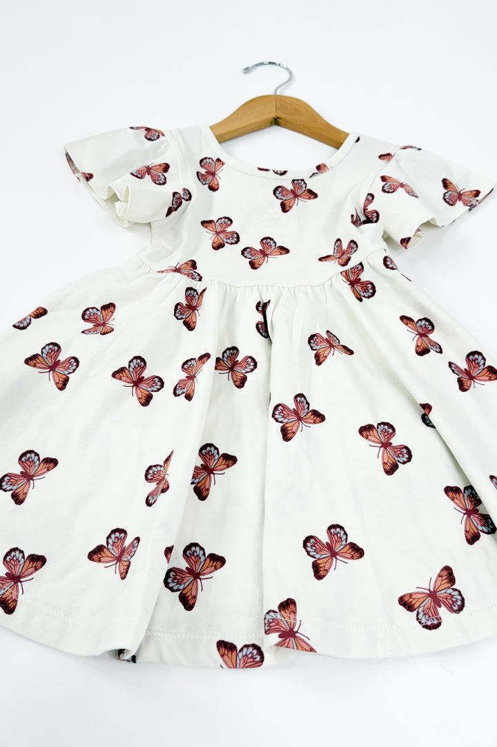 Butterfly Girl's Twirl Dress