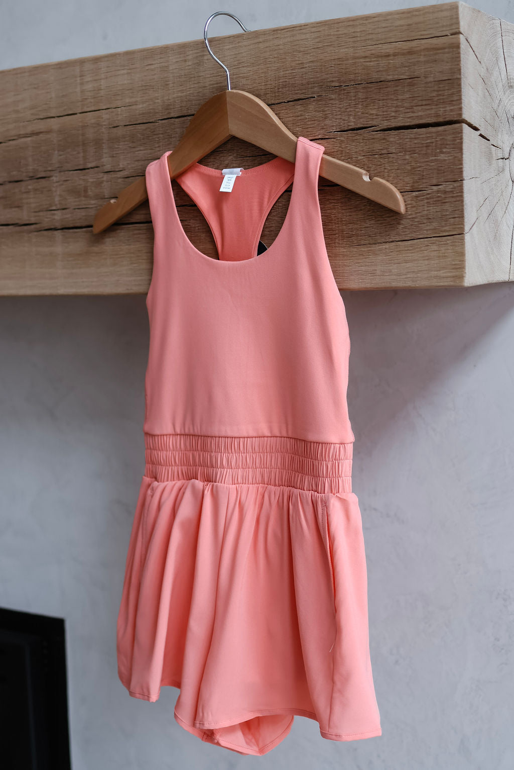 Tween Girls Side Seam Pocket Romper