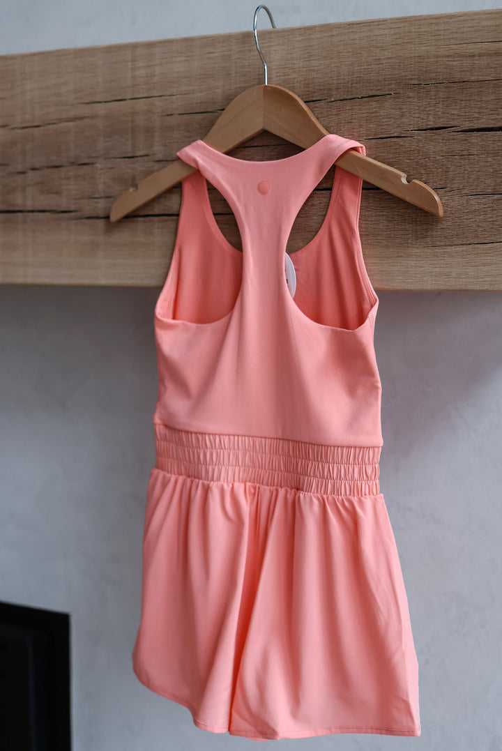 Tween Girls Side Seam Pocket Romper