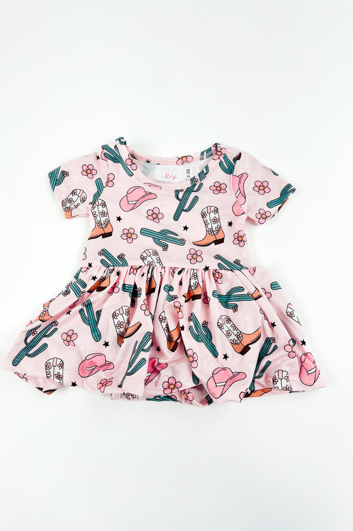 Western Cowgirl Twirl Onesie