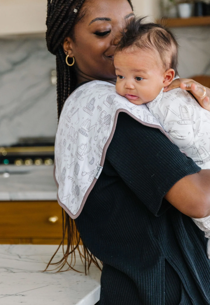 Gage Burp Cloth Set (3-Pack) | Copper Pearl