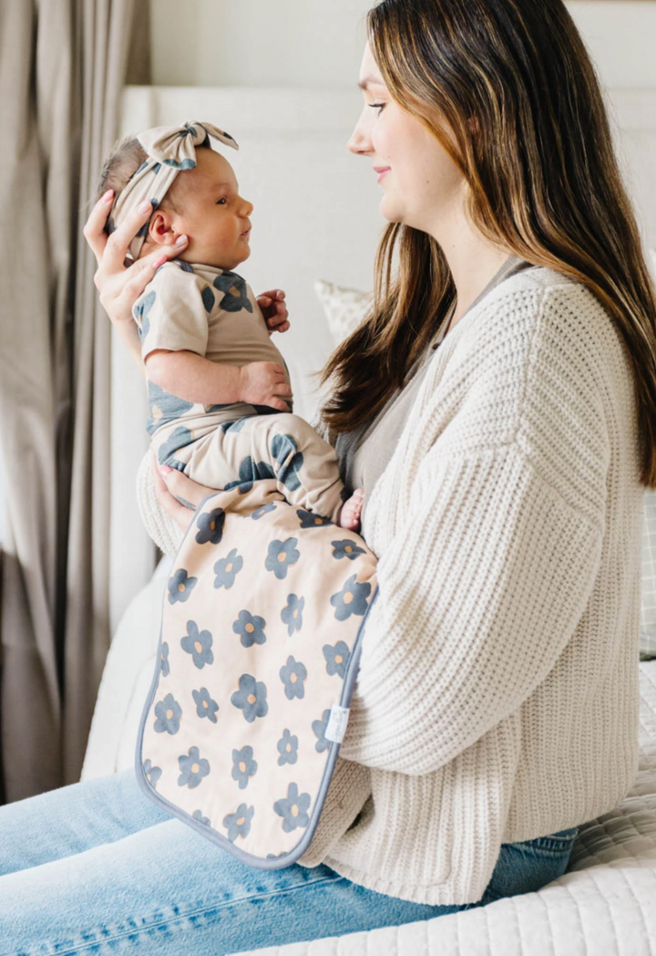 Gemma in Tan Burp Cloth Set (3-Pack) | Copper Pearl