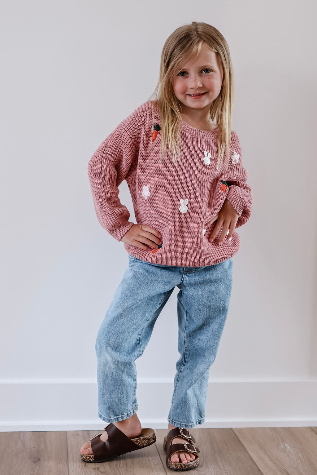 Kids Easter Knit Sweater