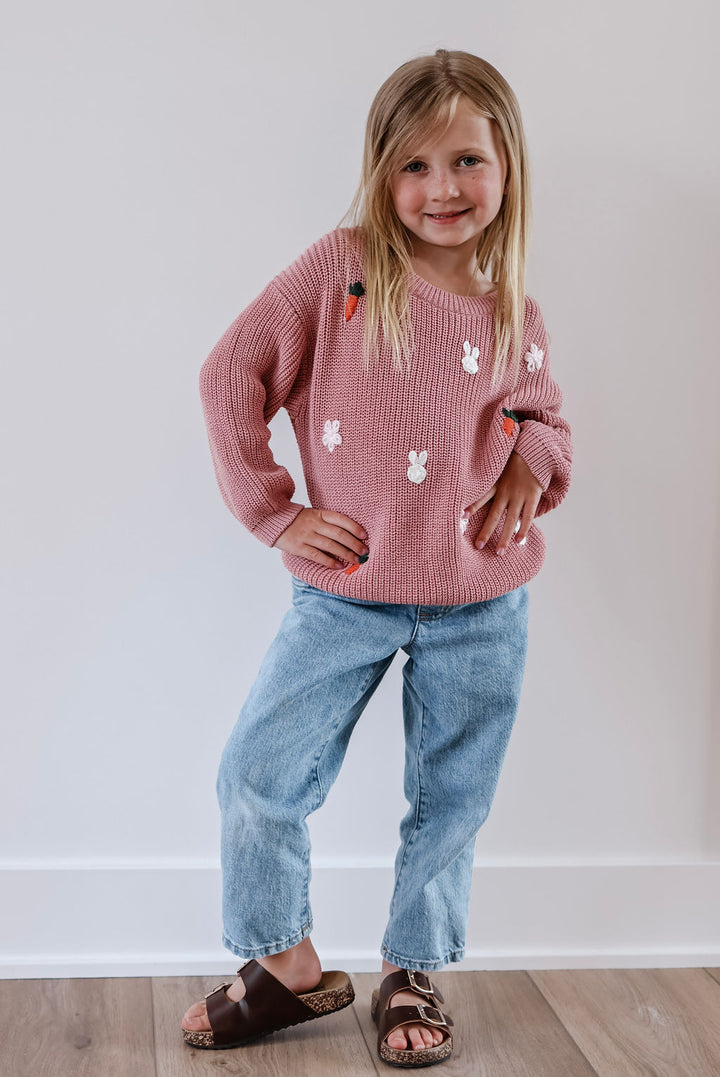 Kids Easter Knit Sweater