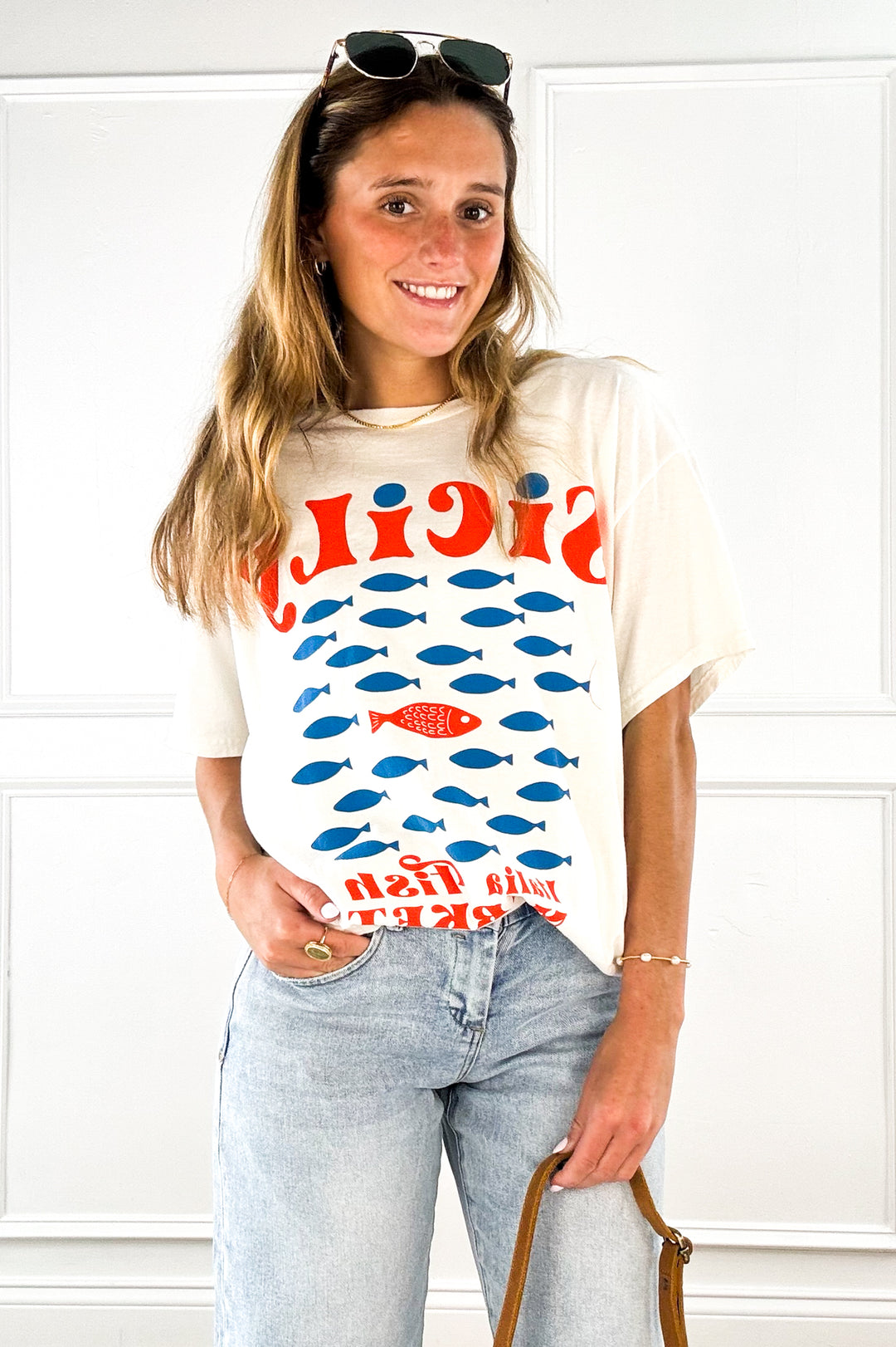 Sicily Fish Market Graphic Tee