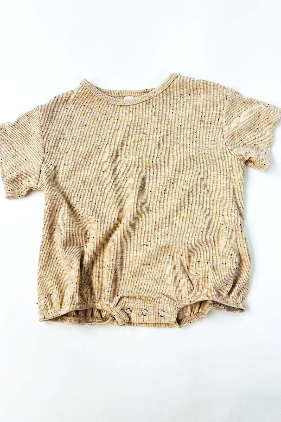 Little Sprout Speckled Knit Romper
