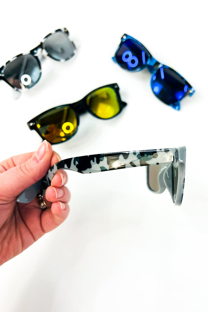 Boys Trendy Camo Sunnies
