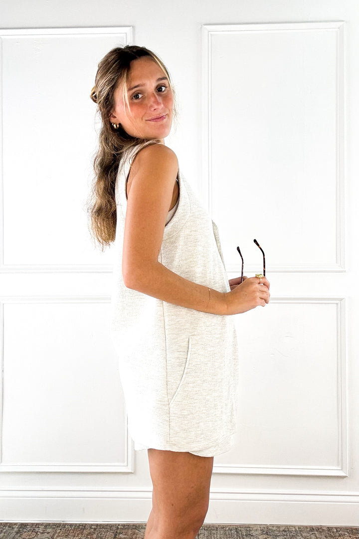 The Sandstone Button Vest Top