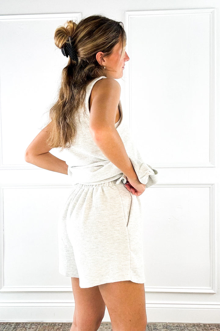 The Sandstone Knit Shorts