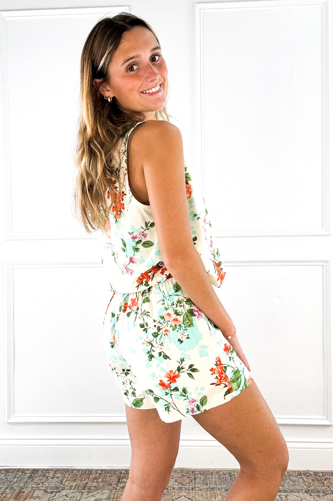 Garden Party Floral Tank