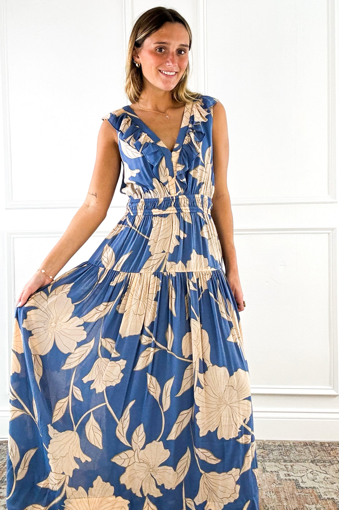 Malene Bloom Floral Maxi Dress by Z Supply