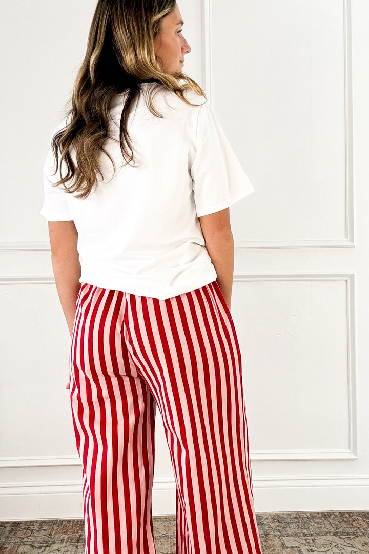 Breezy Stripe Wide Leg Pants