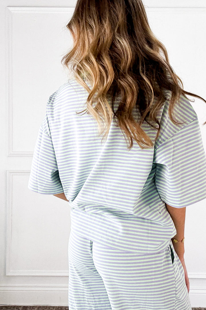 Sweet Stripe Lounge Top