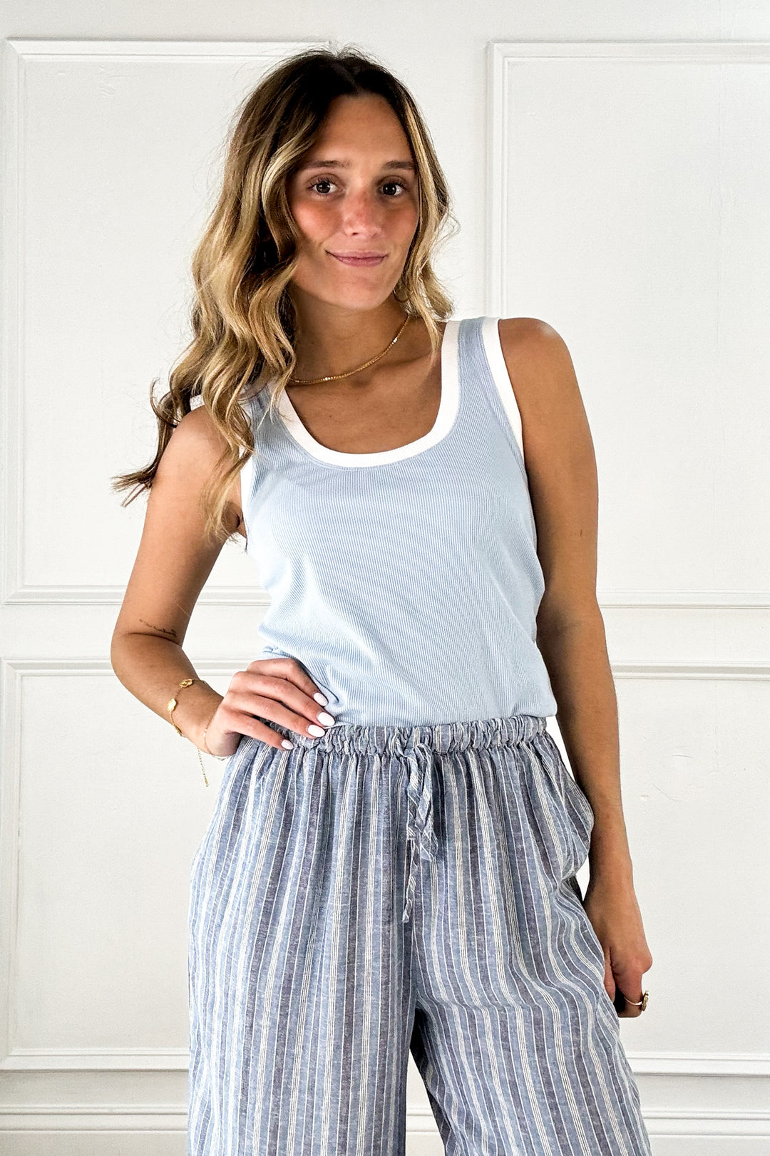 Sirena Colorblocked Rib Tank