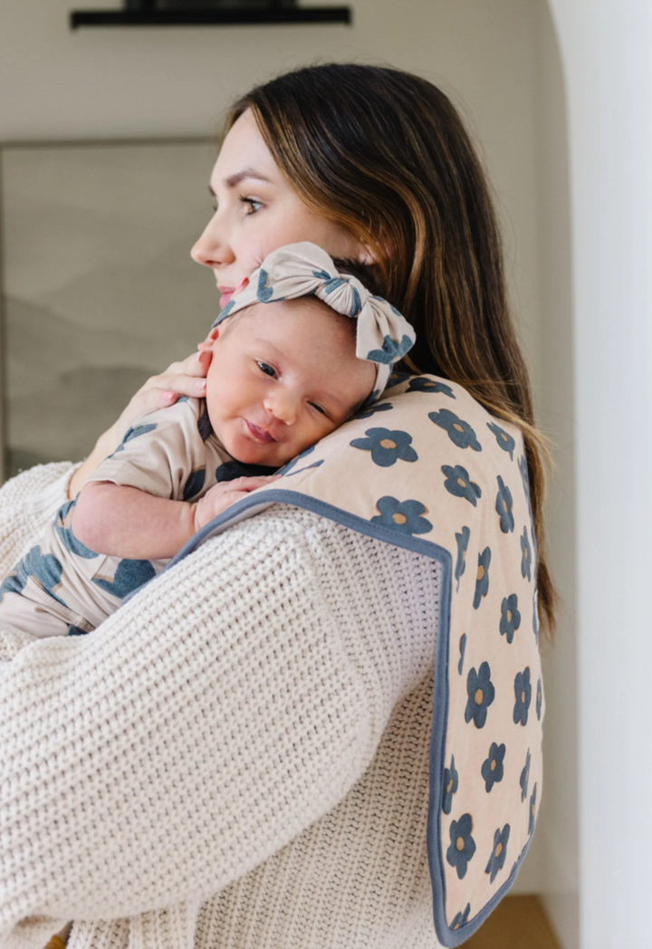 Gemma in Tan Burp Cloth Set (3-Pack) | Copper Pearl