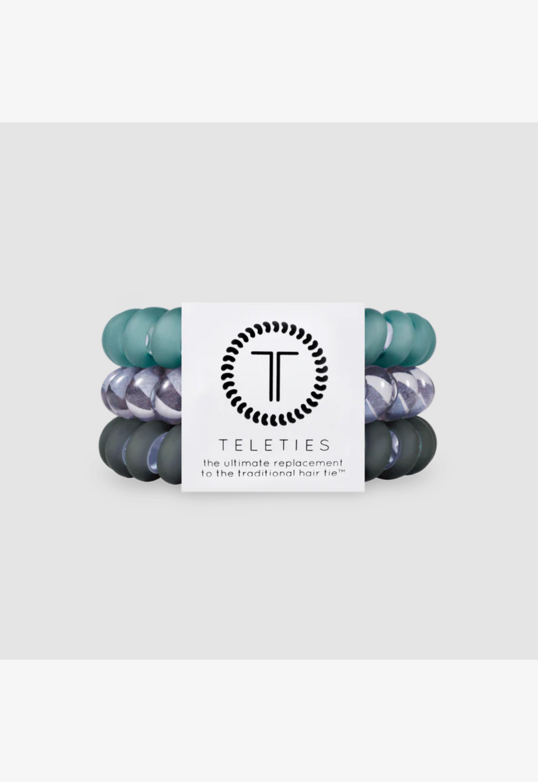 Teleties -3 Pack Spiral Hair Coil | Large
