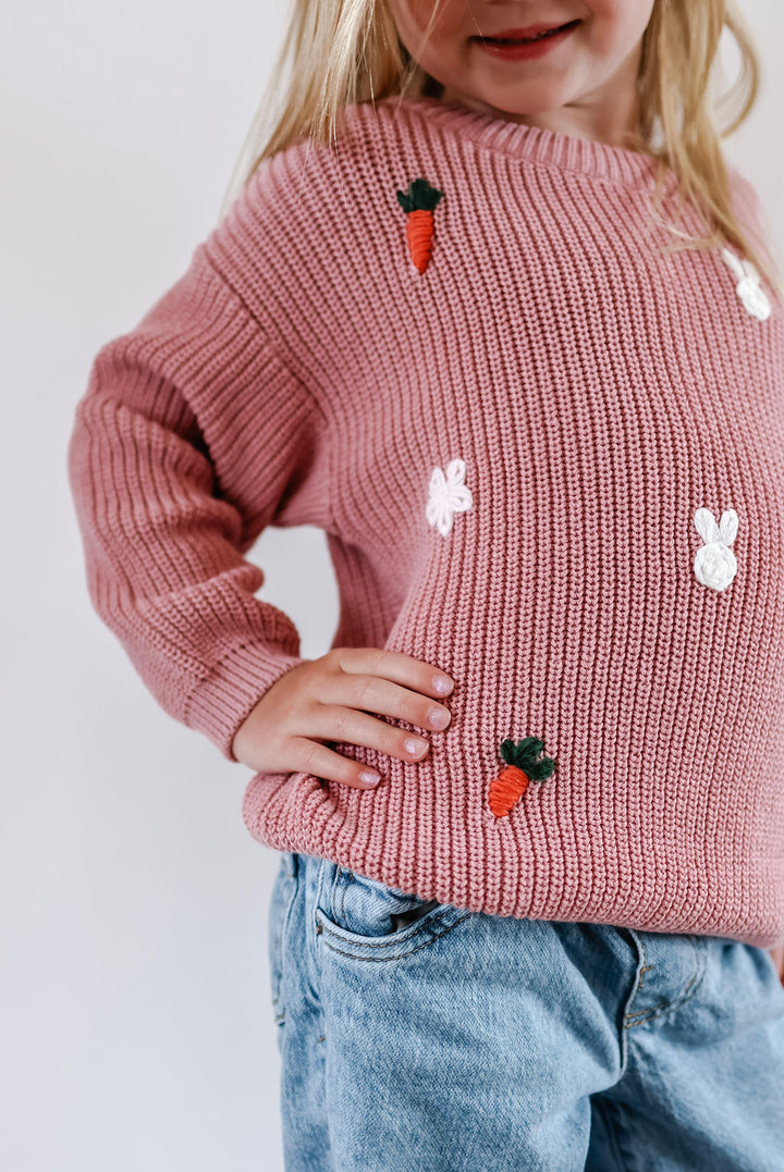 Kids Easter Knit Sweater