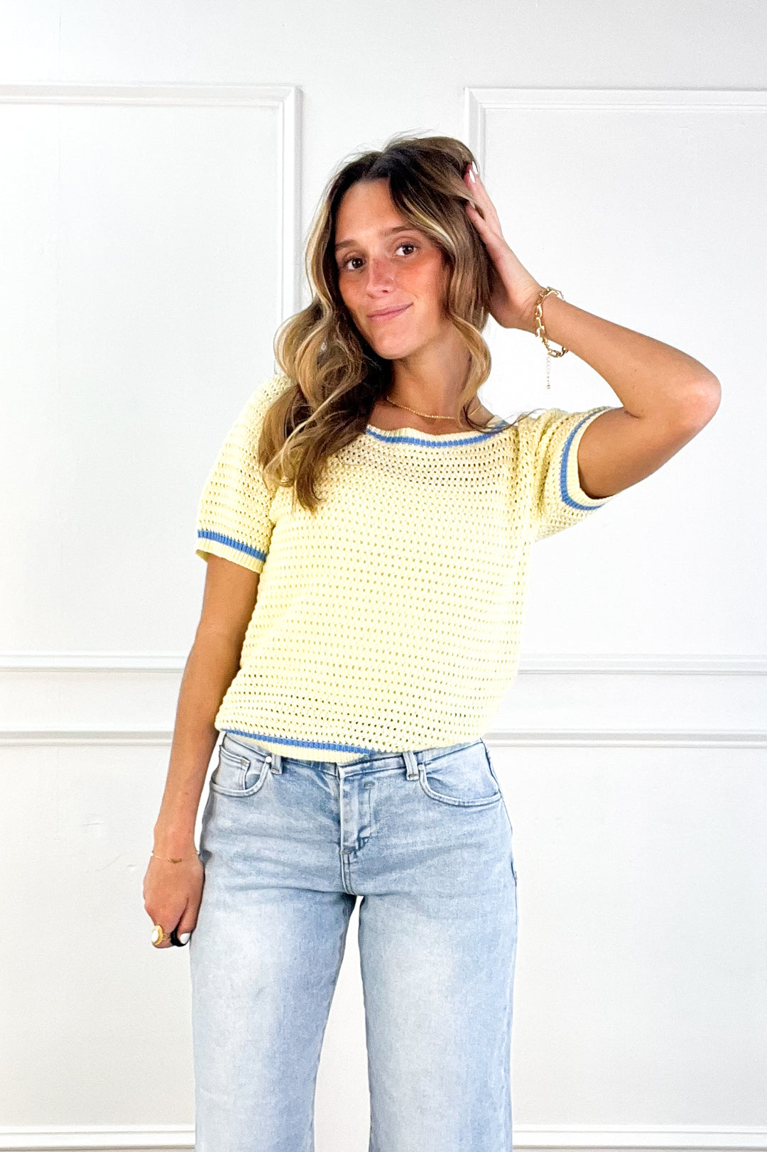 Boardwalk Breeze Knit Top