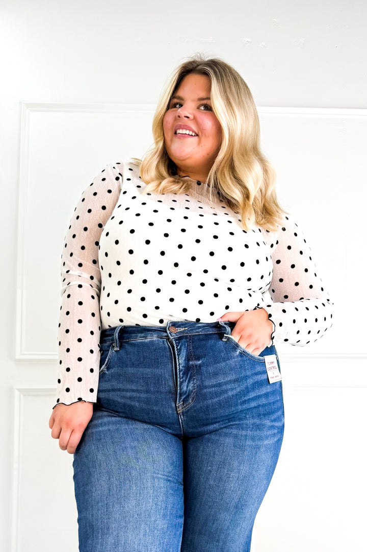 Curvy Mesh Layering Top