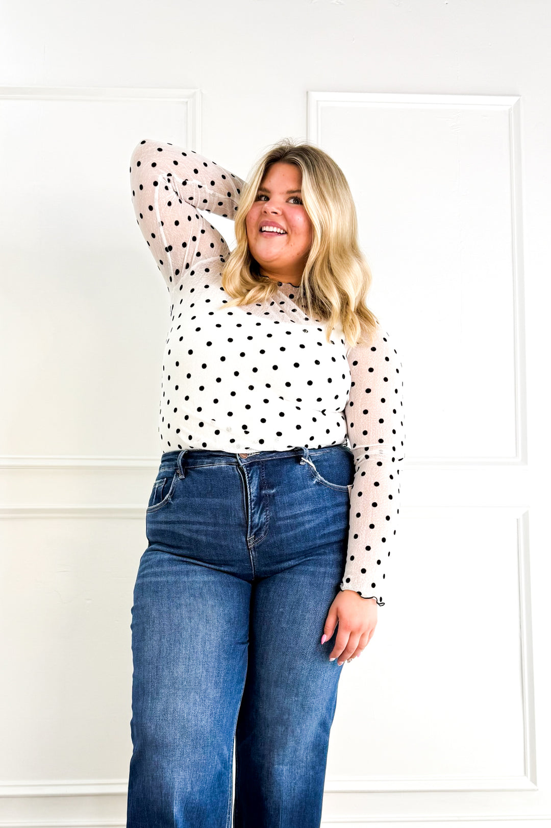 Curvy Mesh Layering Top