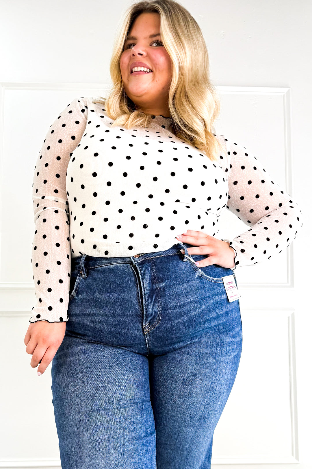 Curvy Mesh Layering Top