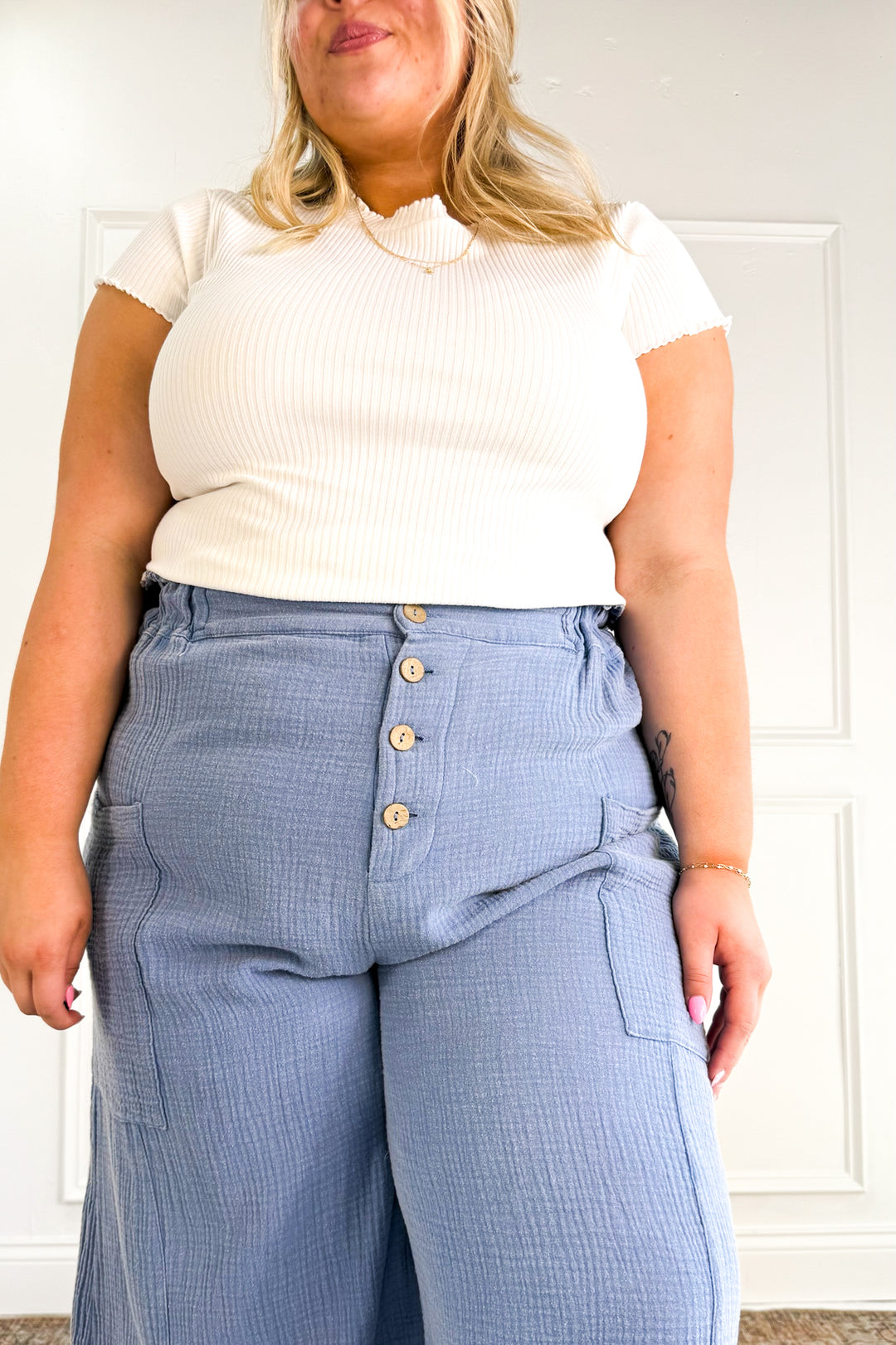 Curvy Everyday Ribbed Tee