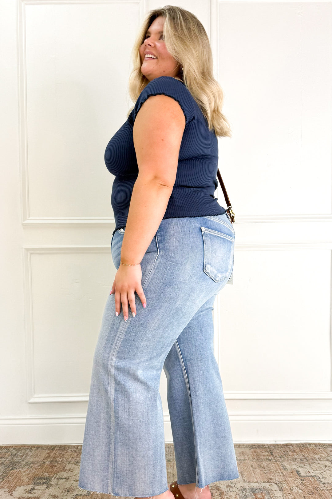 Curvy Everyday Ribbed Tee