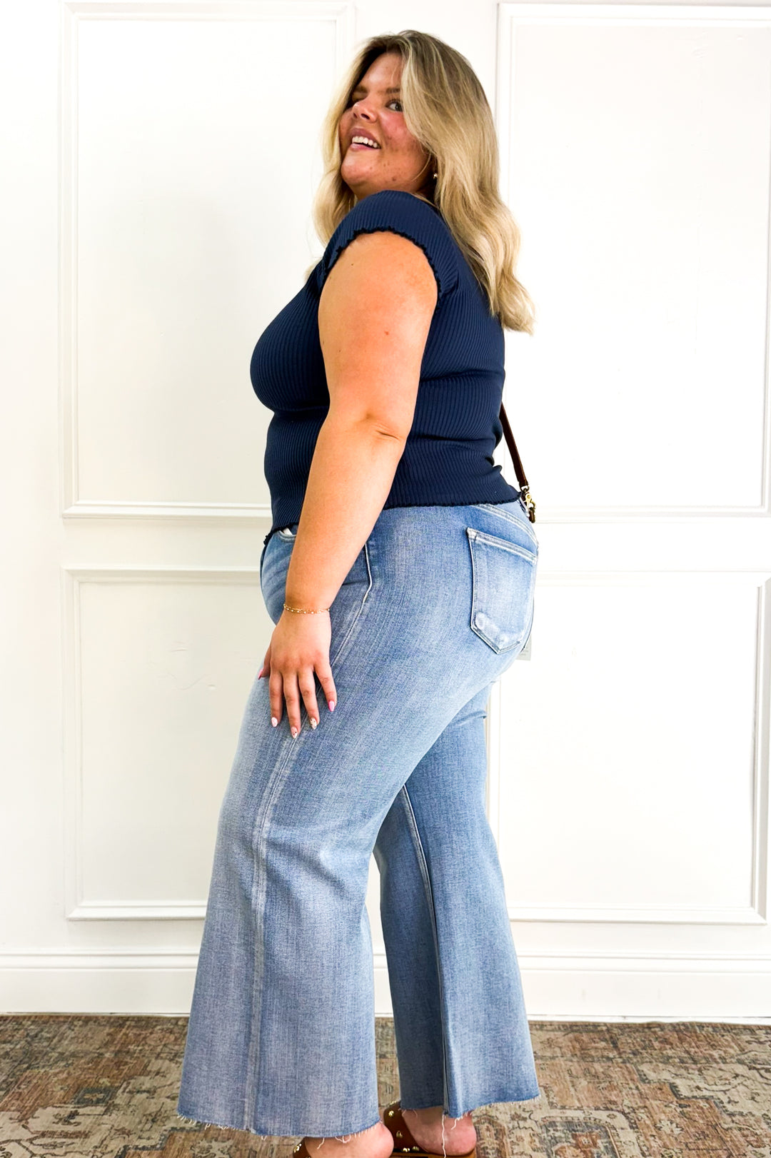 Curvy Everyday Ribbed Tee