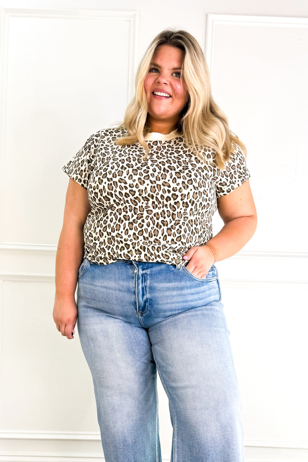 Curvy Wild Side Tee