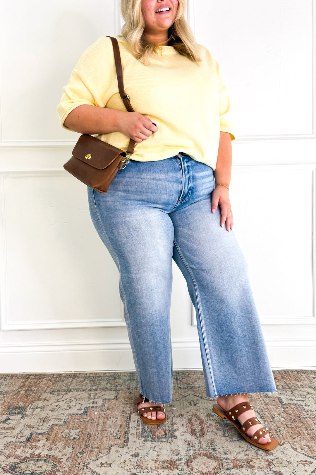 Curvy Everyday Essential Knit Top