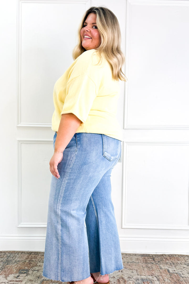Curvy Everyday Essential Knit Top